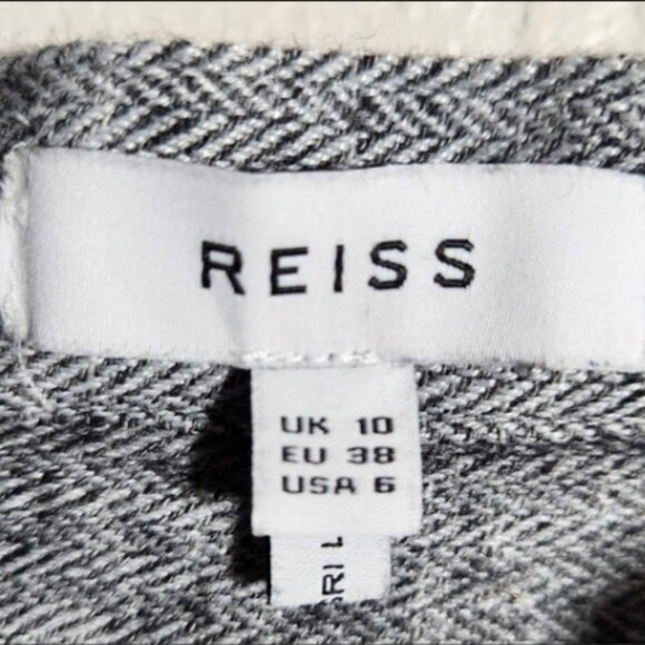 REISS Alber Longline Shirt – Size US 6 - Picture 8 of 8